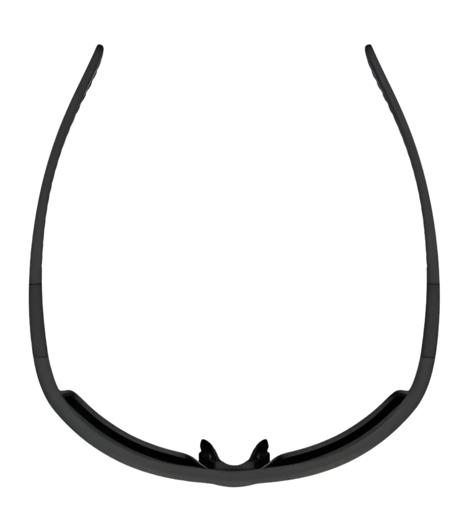 Top view of RE Ranger Marshall Sunglasses | Size 64 in black, featuring Clearsight Lens Technology, curved arms, and a contoured nose bridge—ideal for outdoor activities. Top view of RE Ranger Marshall Sunglasses | Size 64 in black, featuring Clearsight Lens Technology, curved arms, and a contoured nose bridge—ideal for outdoor activities.