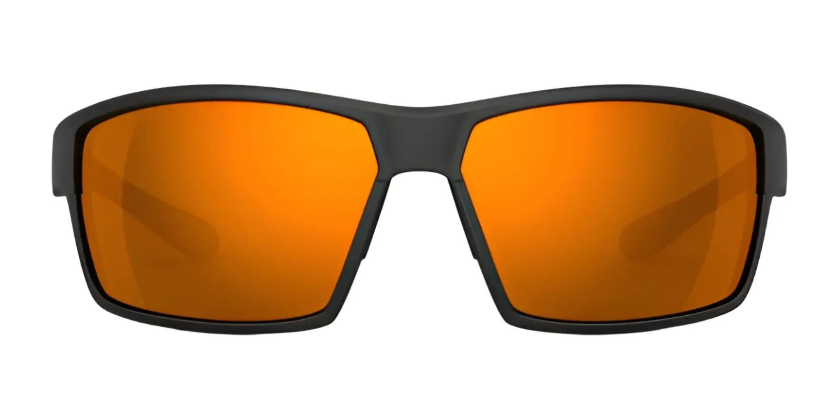 RE Ranger Marshall Sunglasses | Size 64 by RE Ranger feature large rectangular orange reflective lenses with Clearsight Lens Technology, ideal for outdoor activities. Shown on a white background. RE Ranger Marshall Sunglasses | Size 64 by RE Ranger feature large rectangular orange reflective lenses with Clearsight Lens Technology, ideal for outdoor activities. Shown on a white background.