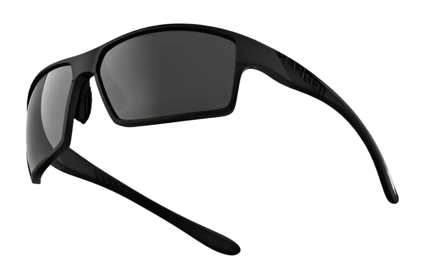 The RE Ranger Marshall Sunglasses | Size 64 feature Clearsight Lens Technology, dark lenses, and a black wraparound design—perfect sport sunglasses for outdoor activities. White background. The RE Ranger Marshall Sunglasses | Size 64 feature Clearsight Lens Technology, dark lenses, and a black wraparound design—perfect sport sunglasses for outdoor activities. White background.