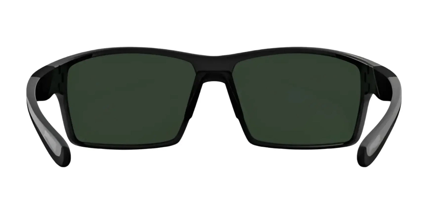 The RE Ranger Marshall Sunglasses | Size 64 by RE Ranger are black wraparound sport sunglasses with dark Clearsight Lens Technology, shown front-facing on a white background—ideal for outdoor activities. The RE Ranger Marshall Sunglasses | Size 64 by RE Ranger are black wraparound sport sunglasses with dark Clearsight Lens Technology, shown front-facing on a white background—ideal for outdoor activities.
