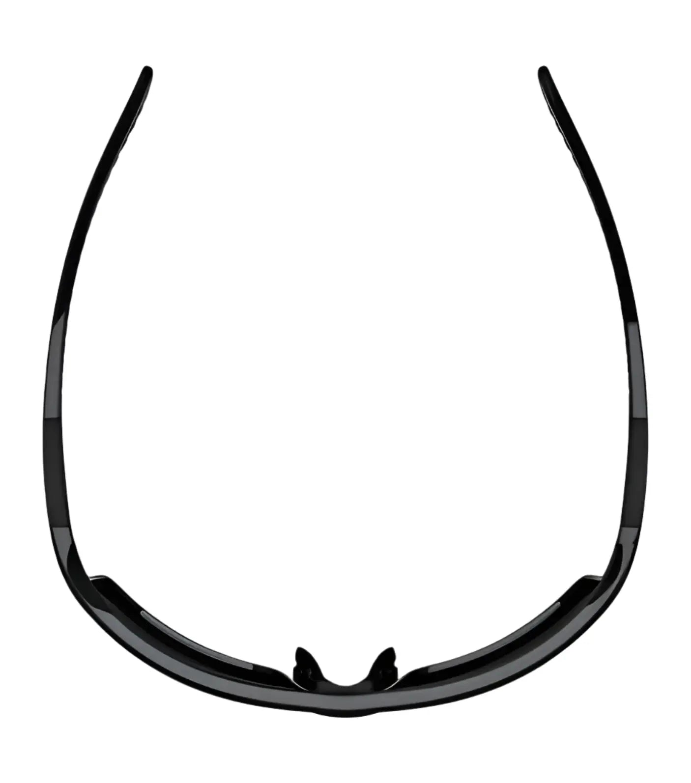 The RE Ranger Marshall Sunglasses | Size 64 by RE Ranger are black sport shades shown from above, with curved arms and top frame on a white background, perfect for outdoor activities and featuring Clearsight Lens Technology. The RE Ranger Marshall Sunglasses | Size 64 by RE Ranger are black sport shades shown from above, with curved arms and top frame on a white background, perfect for outdoor activities and featuring Clearsight Lens Technology.