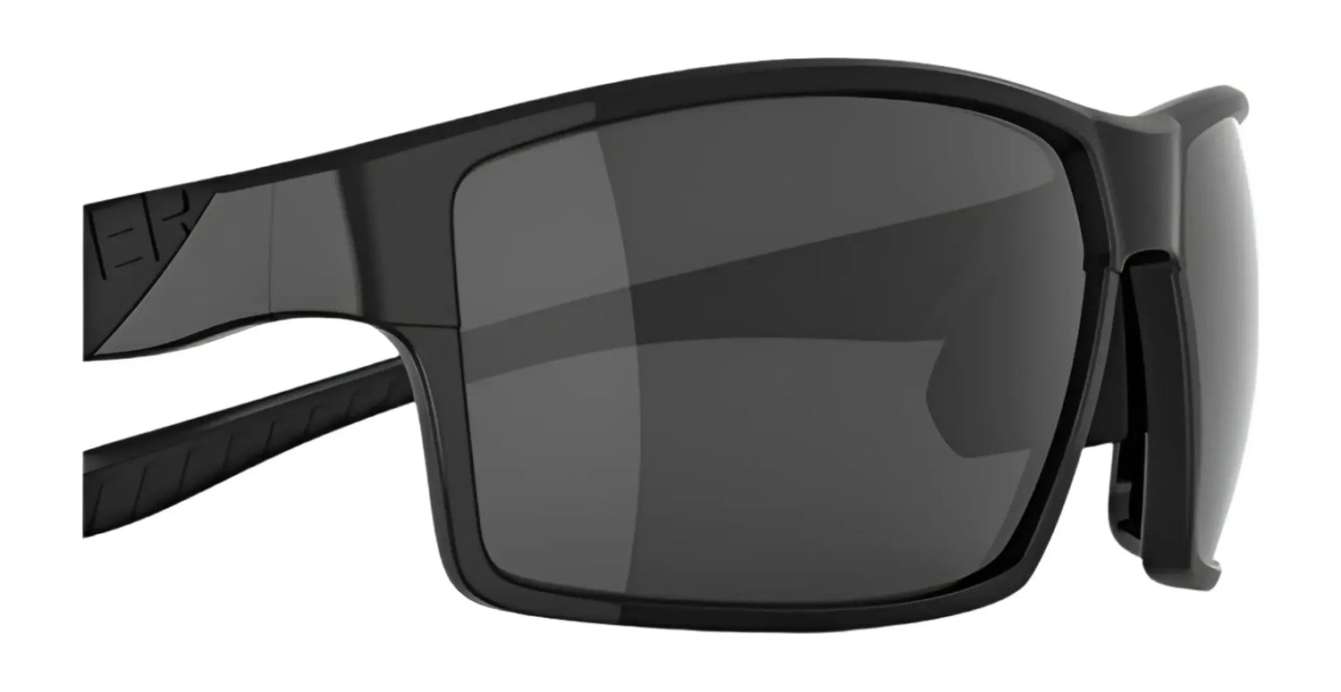 The RE Ranger Marshall Sunglasses | Size 64 by RE Ranger feature black wraparound frames and dark tinted lenses with Clearsight Lens Technology, ideal for outdoor activities. The RE Ranger Marshall Sunglasses | Size 64 by RE Ranger feature black wraparound frames and dark tinted lenses with Clearsight Lens Technology, ideal for outdoor activities.
