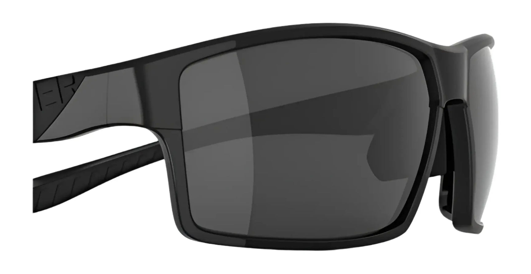 The RE Ranger Marshall Sunglasses | Size 64 by RE Ranger feature black wraparound frames and dark tinted lenses with Clearsight Lens Technology, ideal for outdoor activities. The RE Ranger Marshall Sunglasses | Size 64 by RE Ranger feature black wraparound frames and dark tinted lenses with Clearsight Lens Technology, ideal for outdoor activities.