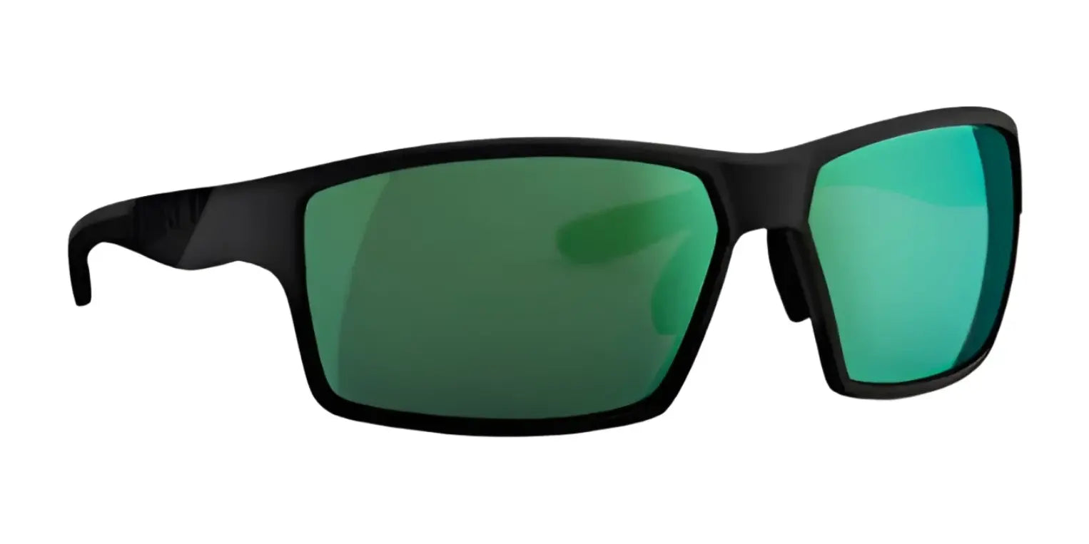 RE Ranger Marshall Sunglasses Matte Black & Glacier Green Polarized / Bayonet RE Ranger Marshall Sunglasses Matte Black & Glacier Green Polarized / Bayonet