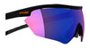 RE Ranger Phantom 2.0 Shooting Sunglasses | Size 146 / Matte Black & HD Medium, Dark Purple, Blue Icees / Size Bayonet 120mm