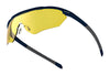 RE Ranger Phantom 2.0 Shooting Sunglasses | Size 146 / Matte Black & HD Medium, Dark Purple, Blue Icees / Size Bayonet 120mm