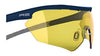 RE Ranger Phantom 2.0 Shooting Sunglasses | Size 146 / Matte Black & HD Medium, Dark Purple, Blue Icees / Size Bayonet 120mm