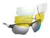 RE Ranger Phoenix 3-Lens Kit / Matte Black & Eagle II Polarized, Hawk Polarized, Clearvue