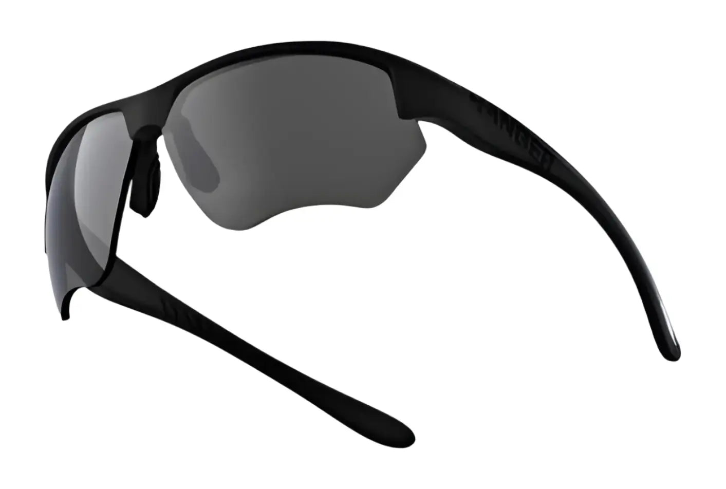 RE Ranger Phoenix Shooting Sunglasses (Size 67) by RE Ranger, featuring dark Clearsight Lens Technology, ideal for outdoor activities. Shown here in a black wraparound sport style on a white background. RE Ranger Phoenix Shooting Sunglasses (Size 67) by RE Ranger, featuring dark Clearsight Lens Technology, ideal for outdoor activities. Shown here in a black wraparound sport style on a white background.