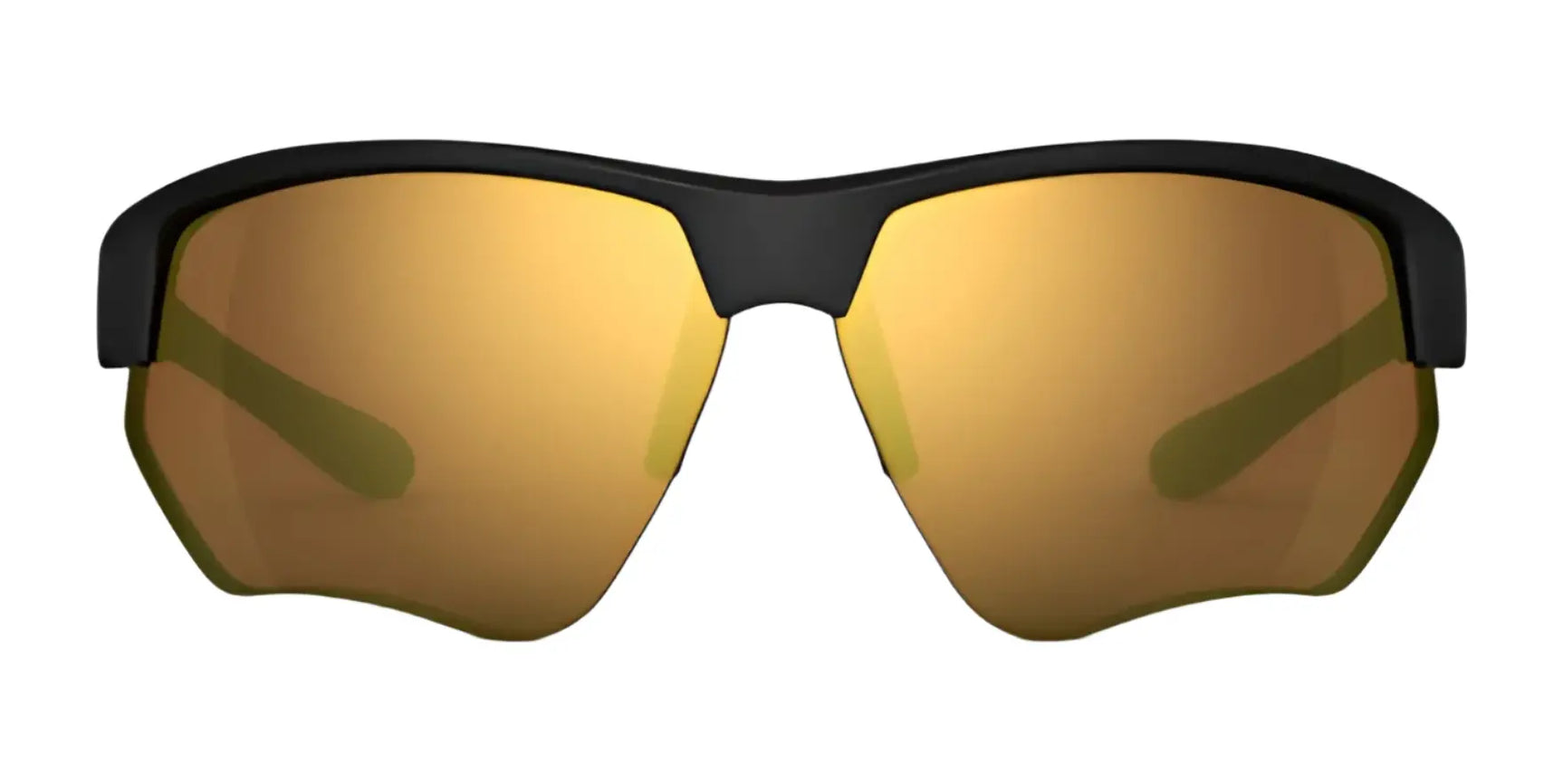 The RE Ranger Phoenix Shooting Sunglasses | Size 67 by RE Ranger feature large, reflective gold Clearsight lenses, ideal for outdoor activities. Shown against a white background. The RE Ranger Phoenix Shooting Sunglasses | Size 67 by RE Ranger feature large, reflective gold Clearsight lenses, ideal for outdoor activities. Shown against a white background.