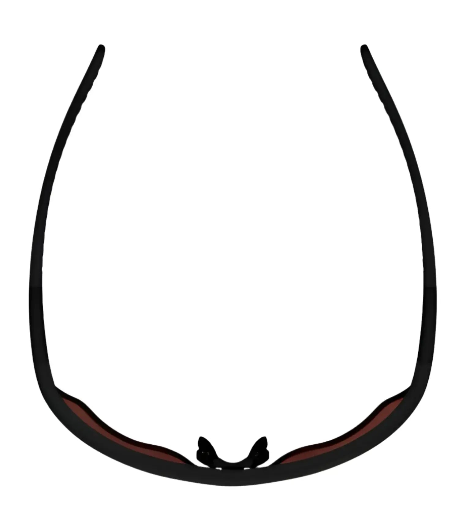 The RE Ranger Phoenix Shooting Sunglasses (Size 67) by RE Ranger are black sport sunglasses with curved arms, shown from above on a white background—ideal for outdoor activities and featuring Clearsight Lens Technology for clarity. The RE Ranger Phoenix Shooting Sunglasses (Size 67) by RE Ranger are black sport sunglasses with curved arms, shown from above on a white background—ideal for outdoor activities and featuring Clearsight Lens Technology for clarity.