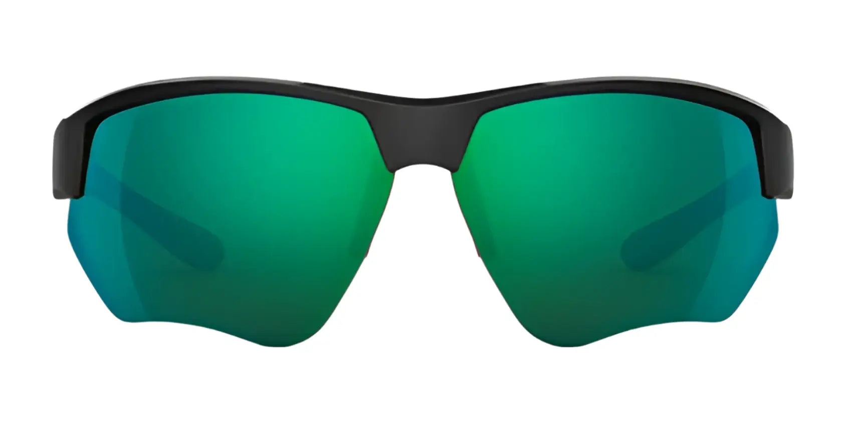 The RE Ranger Phoenix Shooting Sunglasses (Size 67) by RE Ranger feature green lenses, a sleek black frame, and Clearsight Lens Technology—ideal for outdoor activities. Shown on a white background. The RE Ranger Phoenix Shooting Sunglasses (Size 67) by RE Ranger feature green lenses, a sleek black frame, and Clearsight Lens Technology—ideal for outdoor activities. Shown on a white background.
