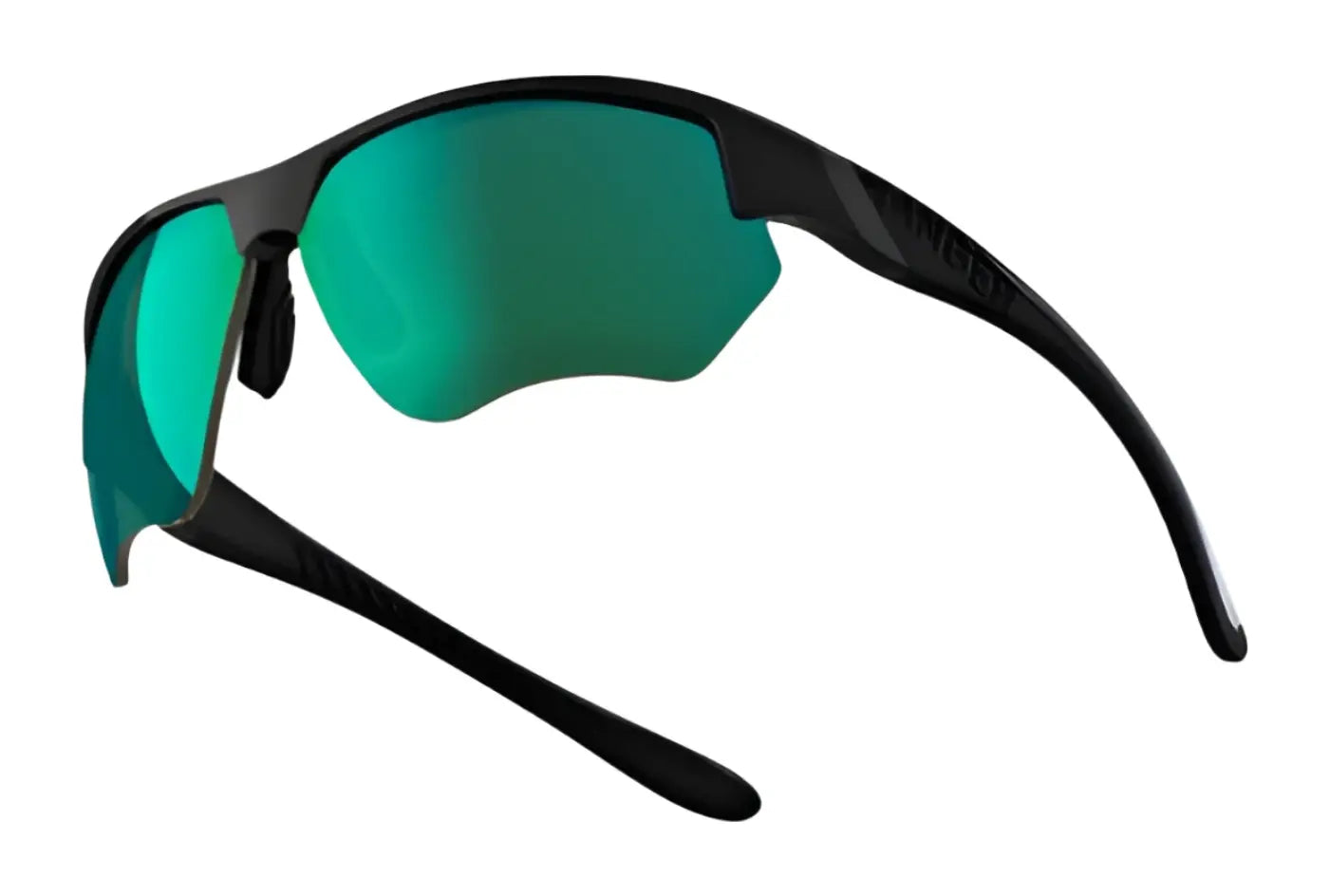 RE Ranger Phoenix Shooting Sunglasses (Size 67) by RE Ranger with green reflective lenses and Clearsight Lens Technology—ideal for outdoor activities. Shown on a white background. RE Ranger Phoenix Shooting Sunglasses (Size 67) by RE Ranger with green reflective lenses and Clearsight Lens Technology—ideal for outdoor activities. Shown on a white background.