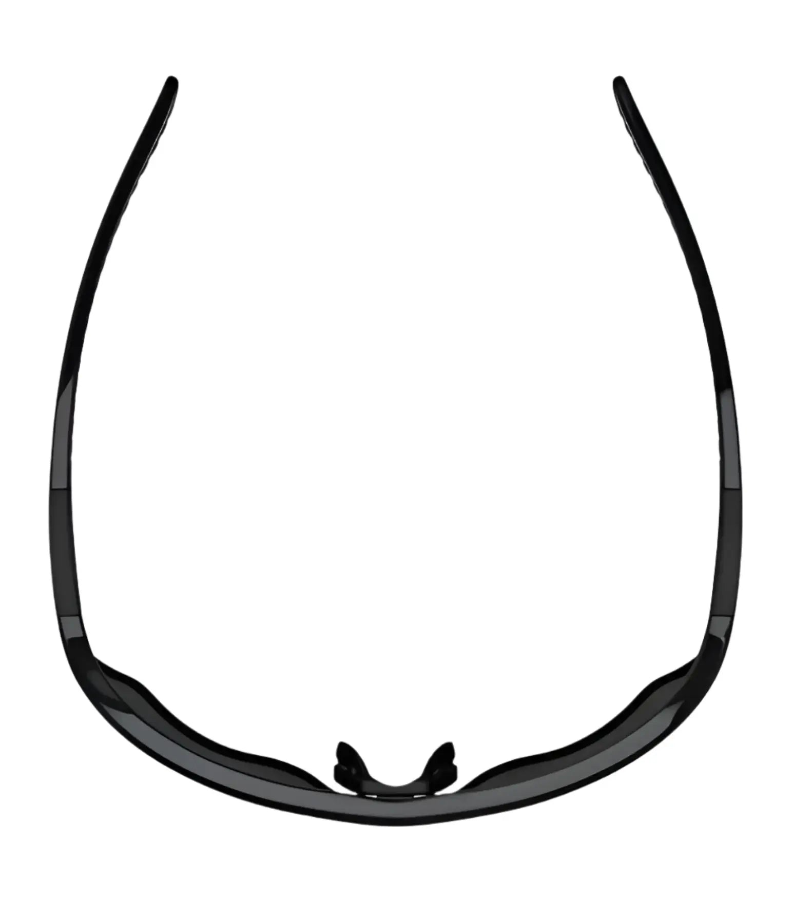 A pair of RE Ranger Phoenix Shooting Sunglasses (Size 67) in black, viewed from above to show the arms and curved frame—ideal for outdoor activities and featuring Clearsight Lens Technology. A pair of RE Ranger Phoenix Shooting Sunglasses (Size 67) in black, viewed from above to show the arms and curved frame—ideal for outdoor activities and featuring Clearsight Lens Technology.