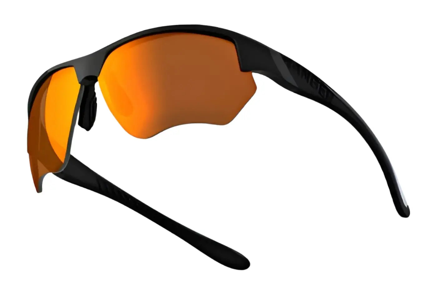 RE Ranger Phoenix Shooting Sunglasses by RE Ranger, Size 67. Black frames with orange-tinted Clearsight Lens Technology, ideal for outdoor activities. Shown on a white background. RE Ranger Phoenix Shooting Sunglasses by RE Ranger, Size 67. Black frames with orange-tinted Clearsight Lens Technology, ideal for outdoor activities. Shown on a white background.