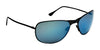 RE Ranger Raptor Sunglasses | Size 59 / Matte Black & Acadian Green Polarized & Blue/Green / Size Skull 140mm
