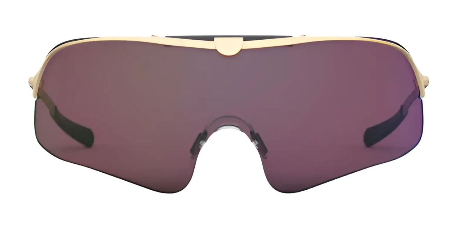 The RE Ranger RIACT A.I. Falcon Pro Shooting Sunglasses by RE Ranger feature a gold frame and wide, dark tinted wraparound lenses—perfect for bright light and ideal shooting conditions. The RE Ranger RIACT A.I. Falcon Pro Shooting Sunglasses by RE Ranger feature a gold frame and wide, dark tinted wraparound lenses—perfect for bright light and ideal shooting conditions.