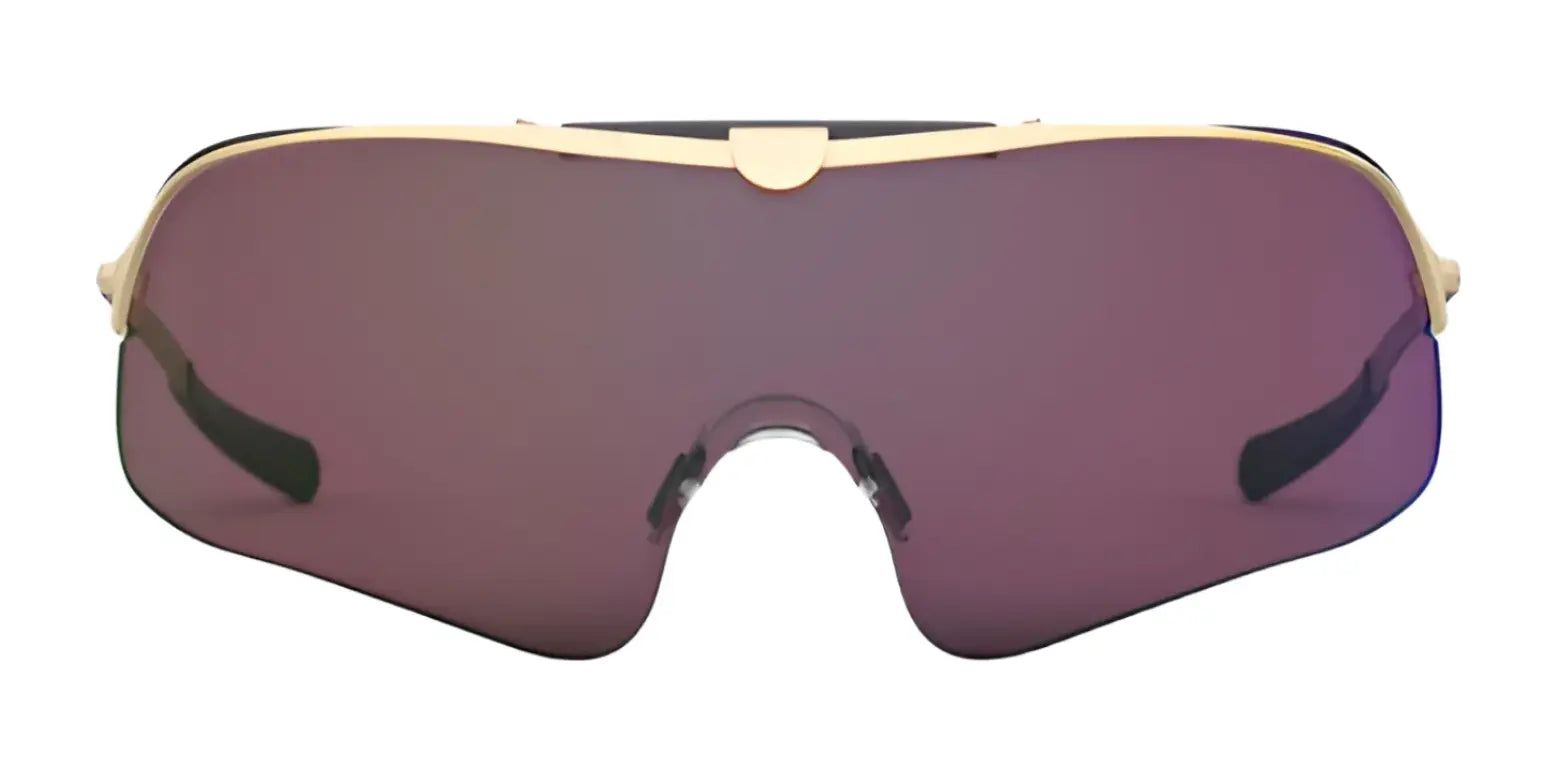 The RE Ranger RIACT A.I. Falcon Pro Shooting Sunglasses by RE Ranger feature a gold frame and wide, dark tinted wraparound lenses—perfect for bright light and ideal shooting conditions. The RE Ranger RIACT A.I. Falcon Pro Shooting Sunglasses by RE Ranger feature a gold frame and wide, dark tinted wraparound lenses—perfect for bright light and ideal shooting conditions.