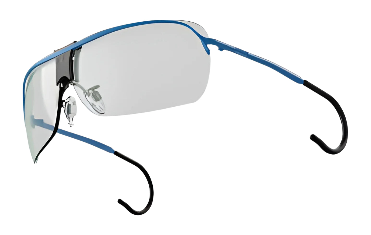 The RE Ranger XLW Shooting Glasses by RE Ranger feature stylish blue lenses and curved black earpieces, offering distortion-free clarity, ideal for sport shooting. The RE Ranger XLW Shooting Glasses by RE Ranger feature stylish blue lenses and curved black earpieces, offering distortion-free clarity, ideal for sport shooting.