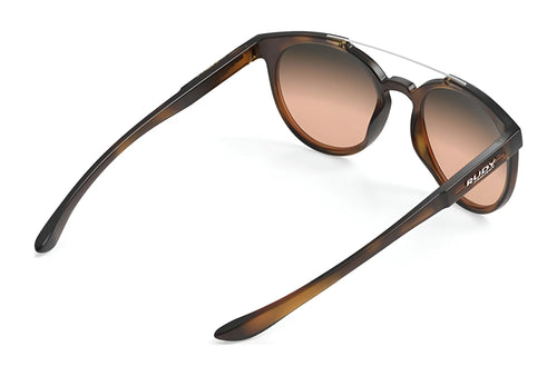 Rudy Project Astroloop Sunglasses / Size 52 / Demi Turtle / Brown DEG VLT 14.0%
