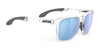 Rudy Project Lightflow A Sunglasses | Size 57 / Crystal Gloss / Multilaser Ice VLT 13.0%