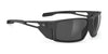Rudy Project Nyad Safety Glasses | Size 64 / Stealth Black Matte / Z87.1+ Smoke Black VLT 11.0%