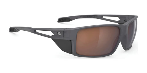 Rudy Project Nyad Sunglasses / Size 64 / Charcoal Matte / Hi Altitude Brown VLT 5.0%