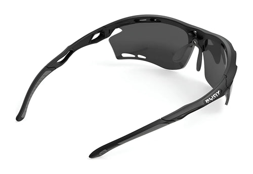Rudy Project Propulse Sunglasses / Size 75 / Matte Black / Smoke Black VLT 11.0%