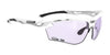 Rudy Project Propulse Sunglasses | Size 75 / White Gloss / ImpactX Photochromic 2 Laser Purple VLT 8.0-48.0%
