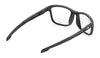 Rudy Project Pulse 53 Eyeglasses | Size 53 / Black Gloss & Black Tips