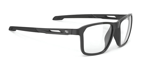 Rudy Project Pulse 54 Eyeglasses | Size 54 / Black Gloss & Black Tips