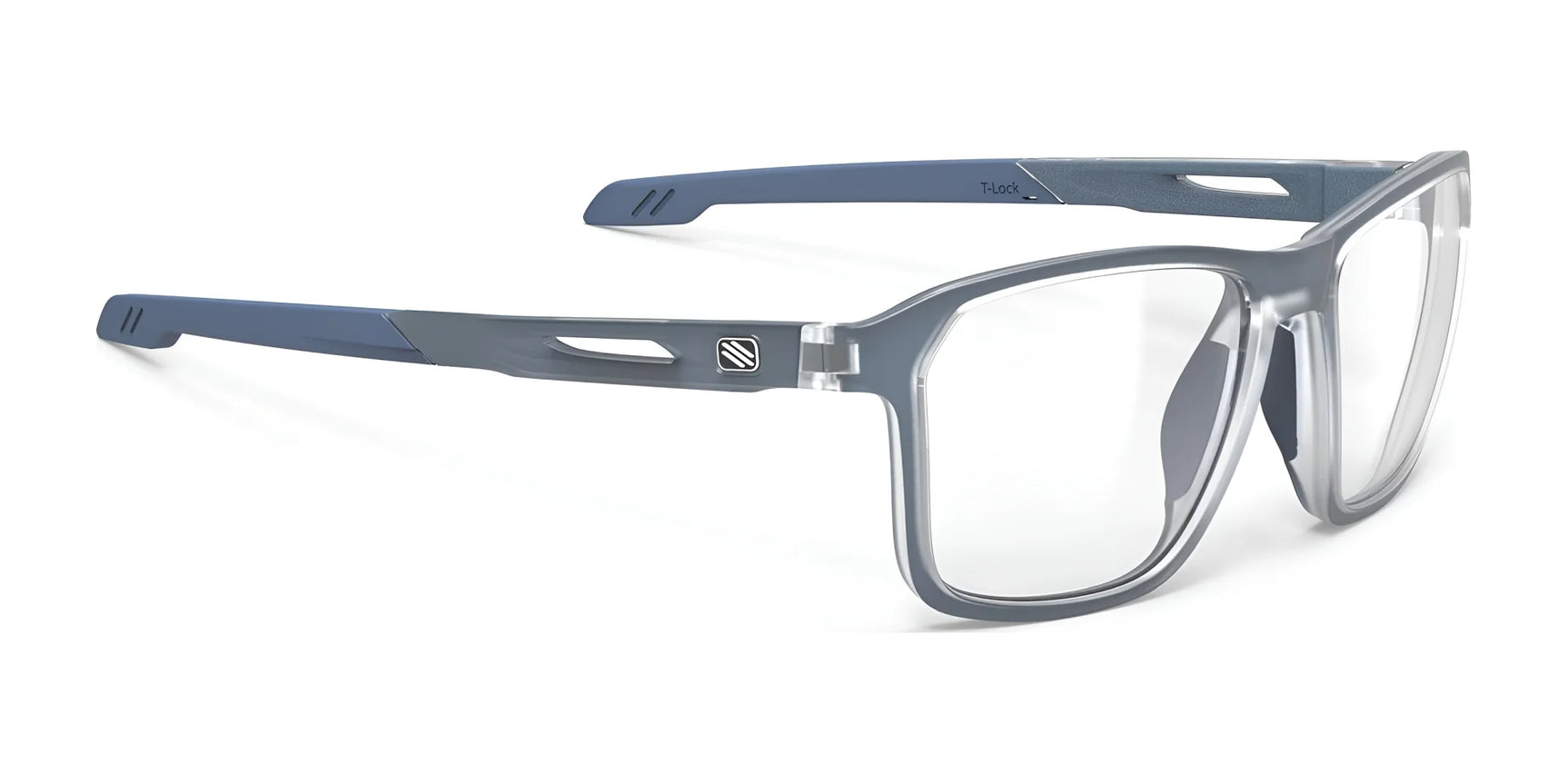 Rudy Project Pulse 54 Eyeglasses / Ice Blue Matte & Blue Tips Rudy Project Pulse 54 Eyeglasses / Ice Blue Matte & Blue Tips