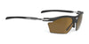 Rudy Project Rydon Slim Sunglasses / Matte Black / Polar 3FX Brown Laser VLT 12.0% / Size 66