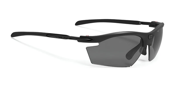 Rudy Project Rydon Safety Glasses | Size 71 / Stealth Matte Black Z87 / Smoke Black Stealth VLT 11.0%