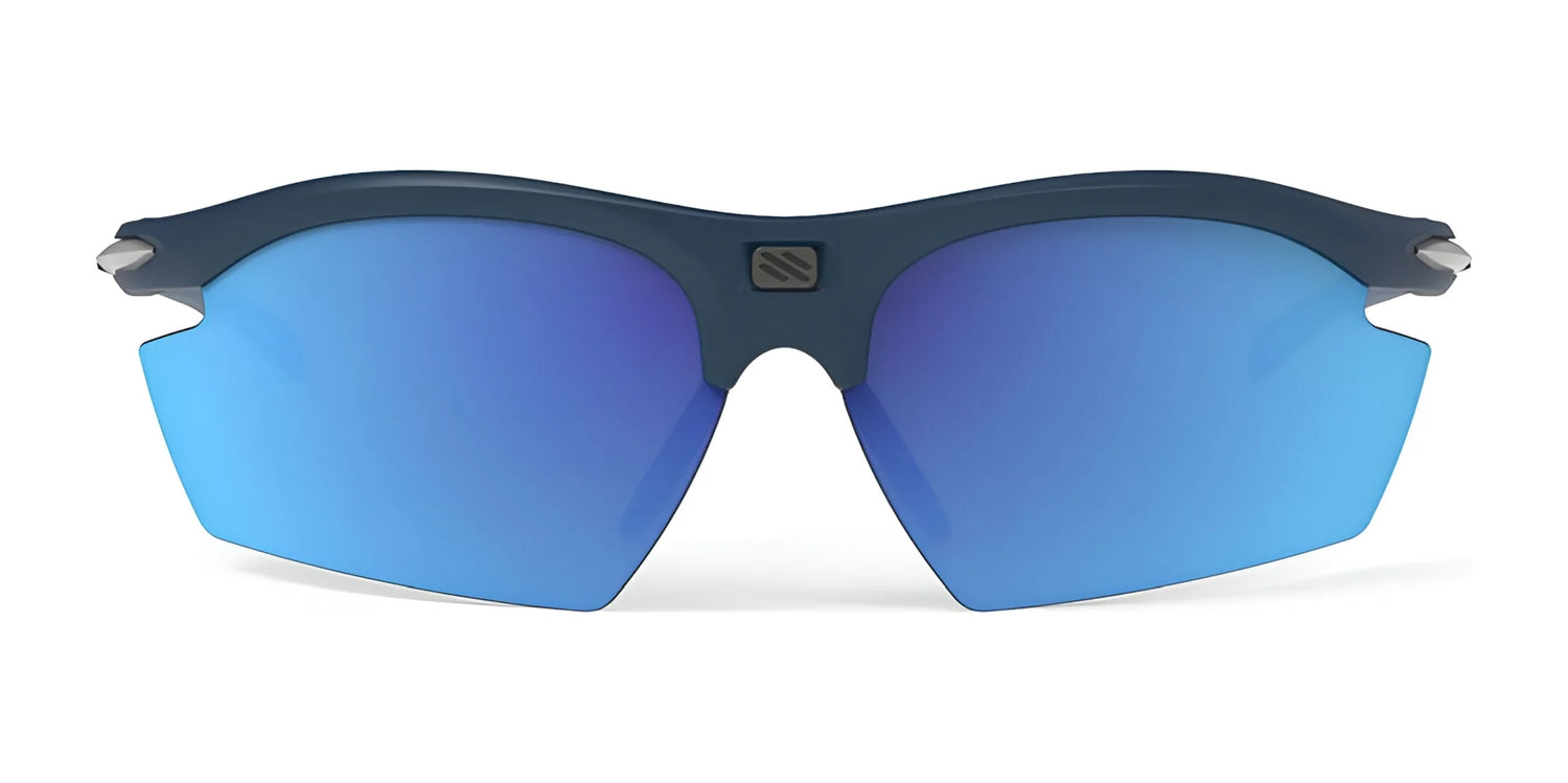 Rudy Project Rydon Sunglasses by Rudy Project, shown front-facing on a white background with blue mirrored lenses and a black frame. Eligible for HSA/FSA reimbursement for added convenience. Rudy Project Rydon Sunglasses by Rudy Project, shown front-facing on a white background with blue mirrored lenses and a black frame. Eligible for HSA/FSA reimbursement for added convenience.