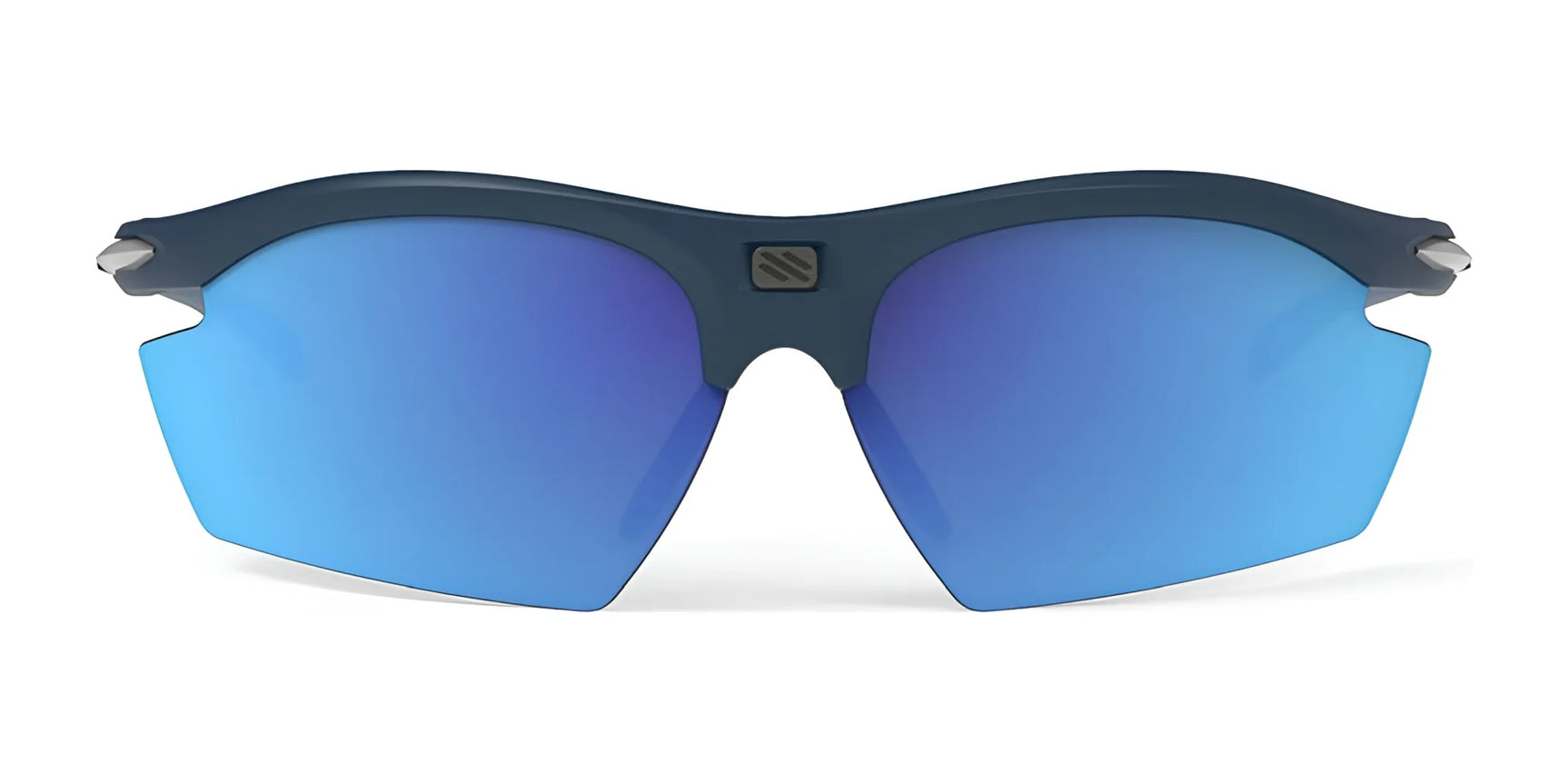 Rudy Project Rydon Sunglasses by Rudy Project, shown front-facing on a white background with blue mirrored lenses and a black frame. Eligible for HSA/FSA reimbursement for added convenience. Rudy Project Rydon Sunglasses by Rudy Project, shown front-facing on a white background with blue mirrored lenses and a black frame. Eligible for HSA/FSA reimbursement for added convenience.