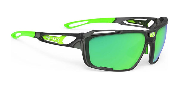 Rudy Project Sintryx Sunglasses | Size 66 / Ice Graphite Matte / Polar 3FX HDR Multilaser Green VLT 16.0%