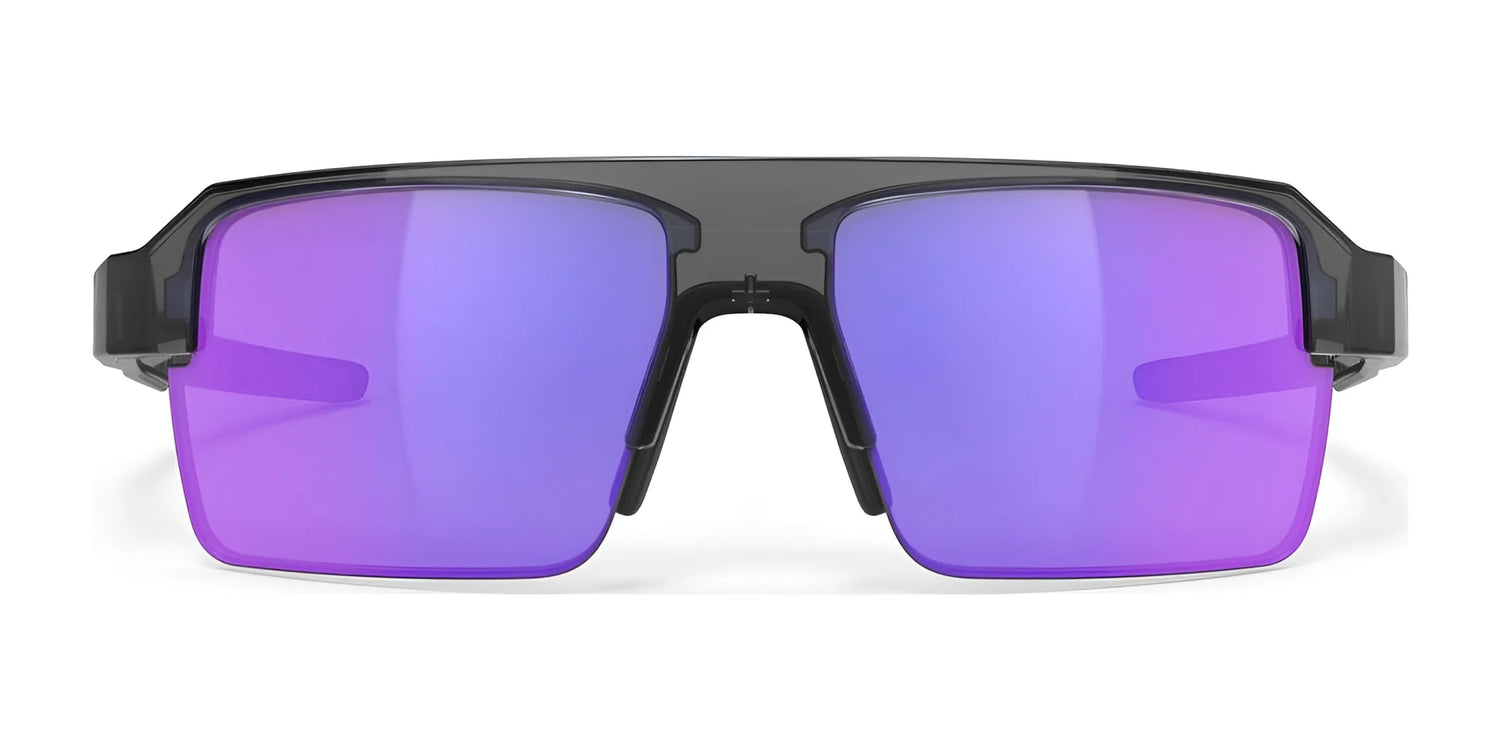 The Rudy Project Sirius Sunglasses | Size 50 by Rudy Project feature a black, sustainable frame and large rectangular purple mirrored lenses, combining durability with UV protection for safe outdoor activities. The Rudy Project Sirius Sunglasses | Size 50 by Rudy Project feature a black, sustainable frame and large rectangular purple mirrored lenses, combining durability with UV protection for safe outdoor activities.