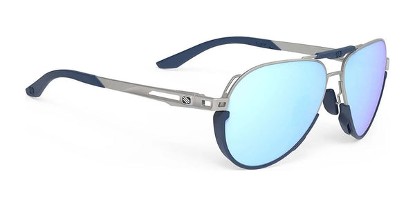 Rudy Project Skytrail Sunglasses | Size 58 / Aluminum Matte / Multilaser Ice VLT 13.0%