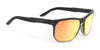 Rudy Project Soundrise Sunglasses | Size 62 / Black Fade Bronze Matte / Multilaser Orange VLT 13.0%