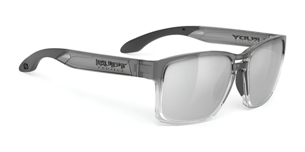 Rudy Project Spinair 57 Sunglasses | Size 57 / Crystal Ash Deg / Laser Black VLT 11.0%