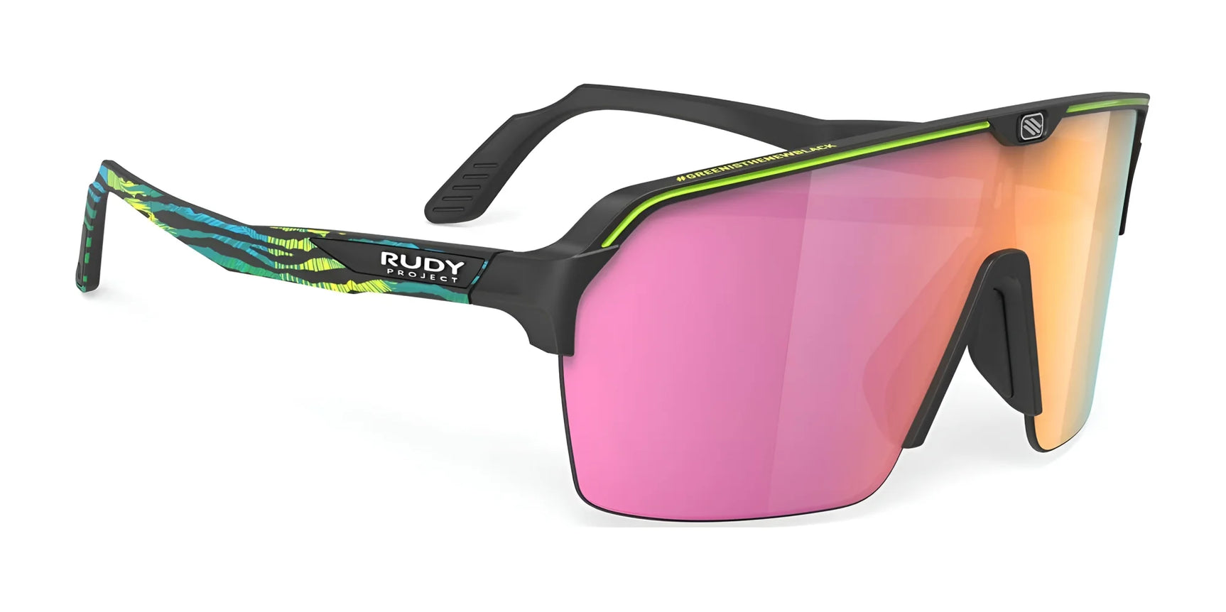 Rudy Project Spinshield Air Sunglasses Multilaser Sunset / Limited Black Matte Rudy Project Spinshield Air Sunglasses Multilaser Sunset / Limited Black Matte