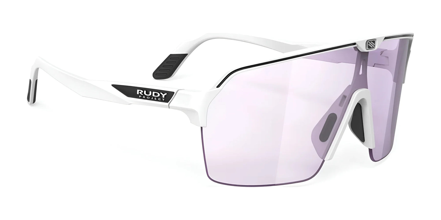 Rudy Project Spinshield Air Sunglasses ImpactX Photochromic 2 Laser Purple / White Matte Rudy Project Spinshield Air Sunglasses ImpactX Photochromic 2 Laser Purple / White Matte