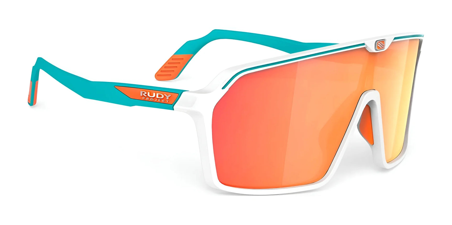 Rudy Project Spinshield Sunglasses Multilaser Orange / White & Water Matte Rudy Project Spinshield Sunglasses Multilaser Orange / White & Water Matte