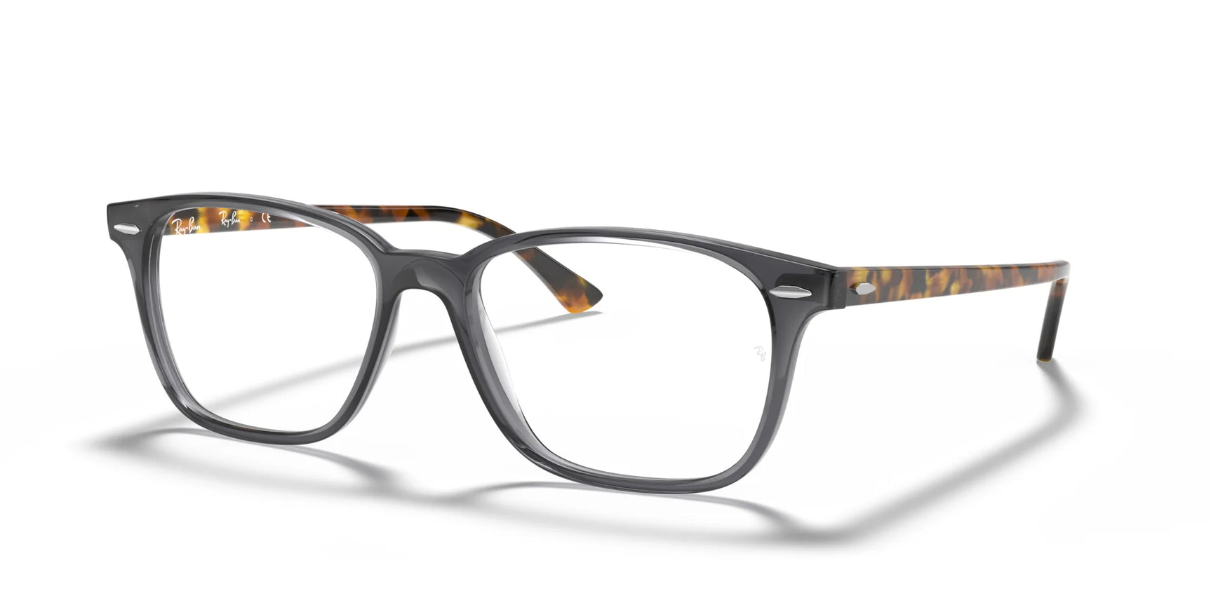 Ray-Ban RX7119 Eyeglasses Grey / Clear Ray-Ban RX7119 Eyeglasses Grey / Clear