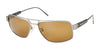 Scheyden C-130 Sunglasses | Size 60 / Black Titanium / Gray (Polarized/Mineral Glass)