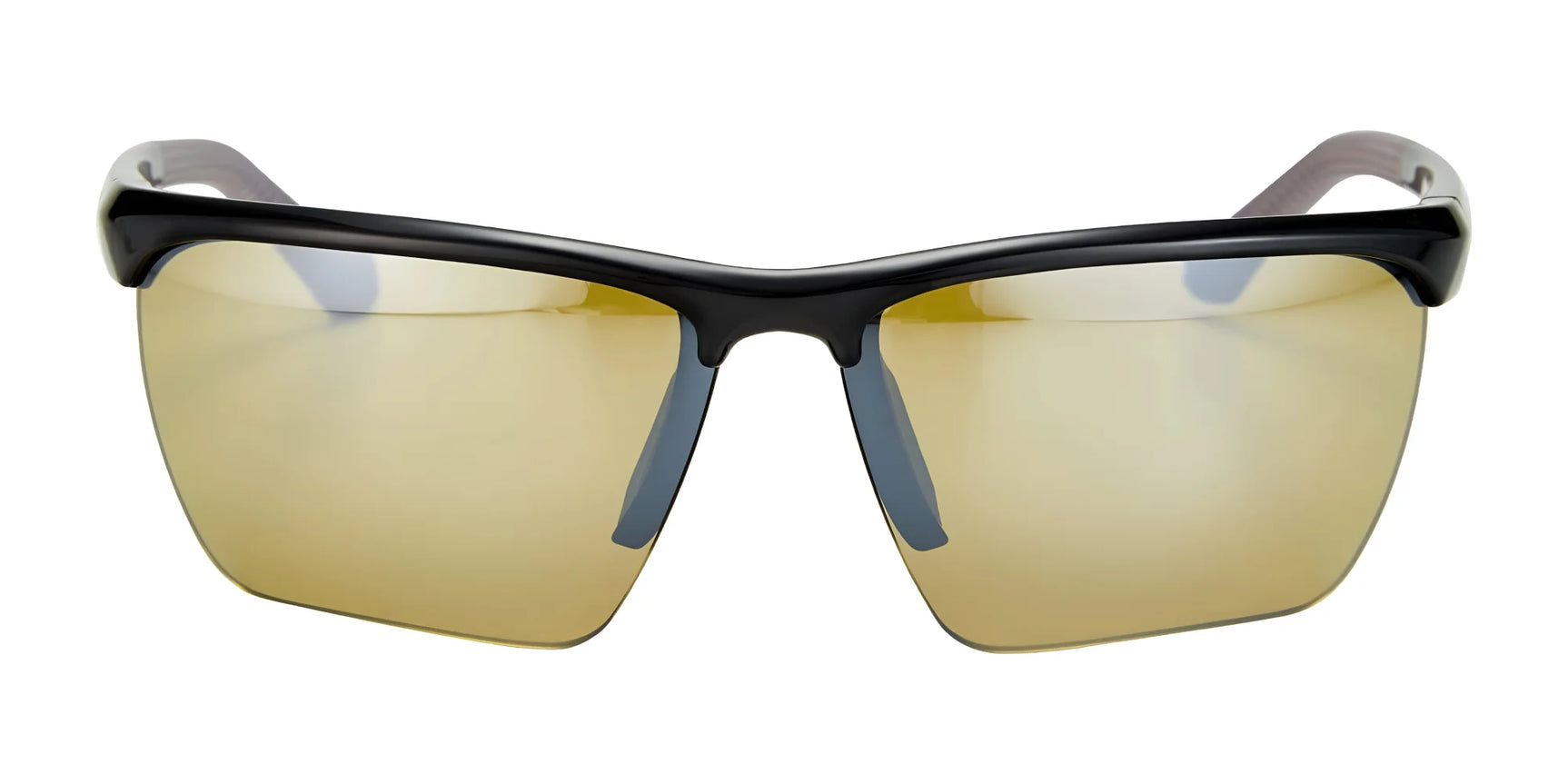 Scheyden CIA GRABBER SMALL Sunglasses (Size 58) by Scheyden, featuring a TR90 composite frame and yellow-tinted LT33 RSR lens, shown front-facing in black on a white background. Scheyden CIA GRABBER SMALL Sunglasses (Size 58) by Scheyden, featuring a TR90 composite frame and yellow-tinted LT33 RSR lens, shown front-facing in black on a white background.