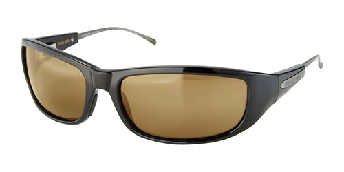 Scheyden JET-A Sunglasses / Size 63 / Black / Bronze (Non-Polar/Mineral Glass)