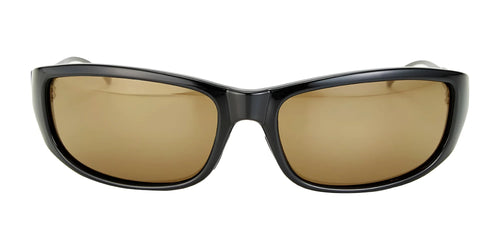 Scheyden JET-A Sunglasses / Size 63 / Black / Bronze (Non-Polar/Mineral Glass)