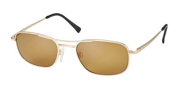 Scheyden MAVERICK Sunglasses / Gold Titanium / Bronze (Non-Polar / Mineral Glass) / Size 54